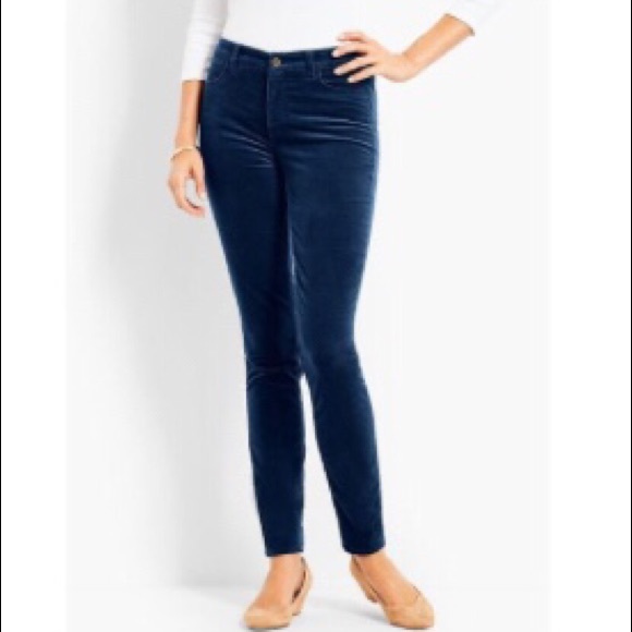 Talbots Pants - Talbots Velveteen Jeggings Size 10P